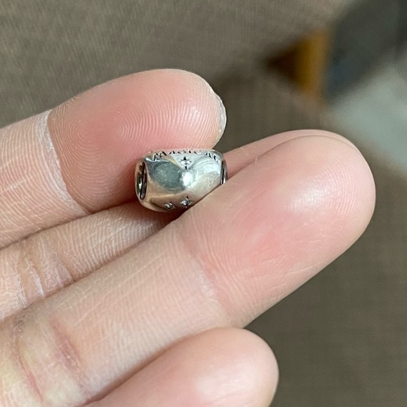 Retired Pandora Disney Mickey Be Magical Bead Charm 925 Sterling Sliver EUC - Picture 4 of 6